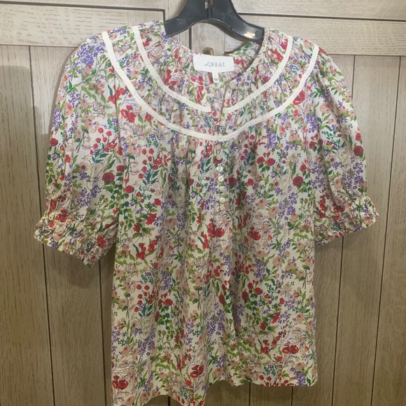 The GREAT Prairie Top, Floral Print, Size Medium - Picture 10 of 11